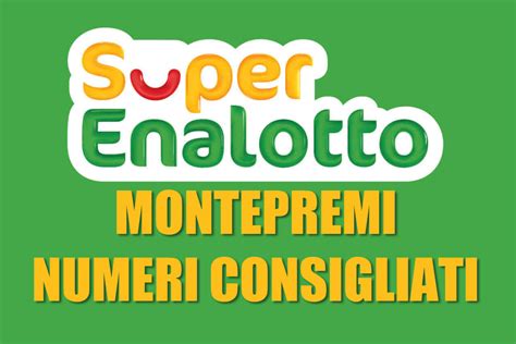 jackpot superenalotto montepremi|Estrazione SuperEnaLotto .